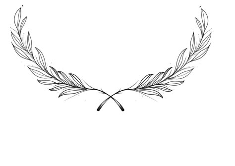 Vine Tattoo Ideas For Women, Laurel Tattoo Design, Greek Leaves Tattoo, Ramos Tattoo, Graphic Design Tattoo, Laurel Tattoo, Laurel Wreath Tattoo, Collar Tattoo, Olive Tattoo