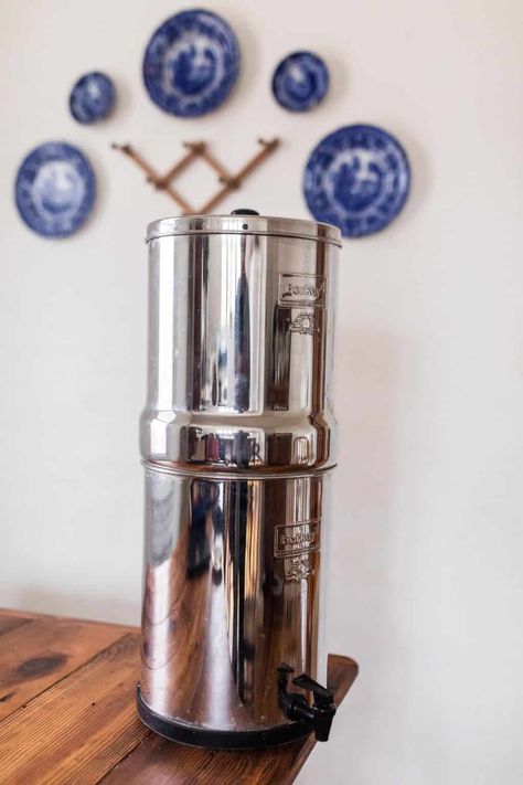 How to Get a Berkey Water Filter for a Deal Farmhouse On Boone, Brita Water Filter, Berkey Water Filter, Clean Drinking Water, Filtered Water, Glass Water Bottle, Find Beauty, Water Filter, Get Healthy