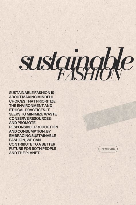 Sustainable Fashion Quotes, Sweatpants Outfit Ideas, Ethical Brands, Sustainable Fashion Brands, Fashion Project, Sustainable Brand, Eco Friendly Fashion, Life Tips, Social Media Pages