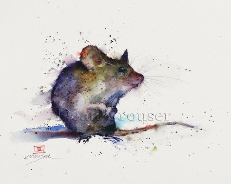 Dean Crouser Anna Silivonchik, Dean Crouser, Mouse Art, Professional Watercolor, Children's Stories, Art Shows, Tinta China, Watercolor Projects, Art Animals