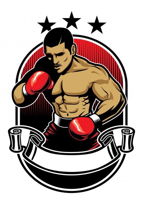 Boxing Tattoos, Tattoo Banner, Martial Arts Club, Muay Thai Martial Arts, Boxing Images, Unicorn Artwork, Boxe Thai, Blank Banner, Boxing Posters