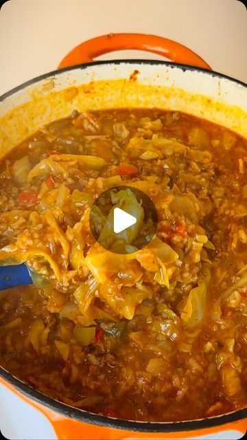 Good Vibes Cooking on Instagram: "You have to try this super easy cabbage roll stew! #easydinner #onepotmeals #dinnerideas #easyrecipe #easymeals" Cabbage Stew Recipe, Easy Cabbage Rolls, Cabbage Stew, Cabbage Roll Soup, Cabbage Roll, Cooked Cabbage, Fun Recipes, Cabbage Rolls, Cabbage Soup