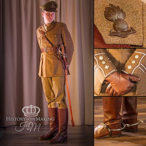 British Infantry-Tropical Dress-Corporal (1914-1918) - History in the Making Ww1 Officer, Ww1 Uniforms, Ww1 History, British Army Uniform, Ww2 Uniforms, Ww2 Soldiers, British Uniforms, Mexican Army, Military Dresses