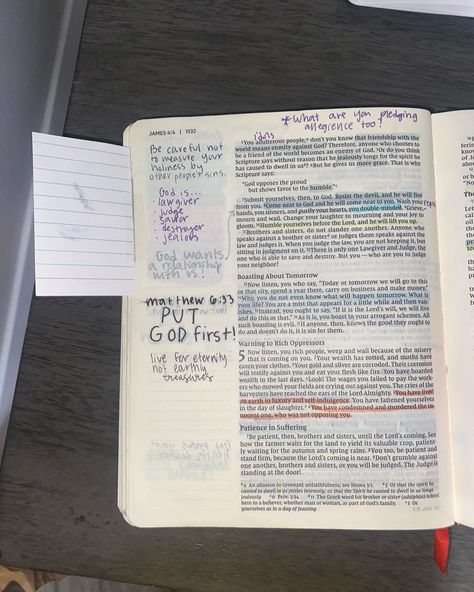 James 4 Bible journaling #biblestudy #bible #james4 #bookofjames #christiancontentcreator #faithjourney #faithwithgracee #blueaesthetic James 4 Bible Journaling, James Bible Journaling, Book Of James, Study Notebook, James 4, Bible Study Notebook, King James Version, Blue Aesthetic, Bible Journaling