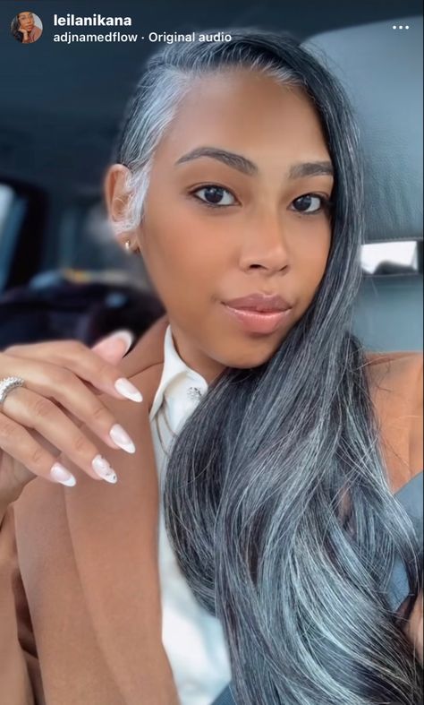 Grey Natural Hair Black Women, Grombre Hair, Hair Couleur, Silver Locs, Grey Hair Don't Care, Silver Haired Beauties, Going Grey, Gorgeous Gray Hair, Grey Hair Inspiration