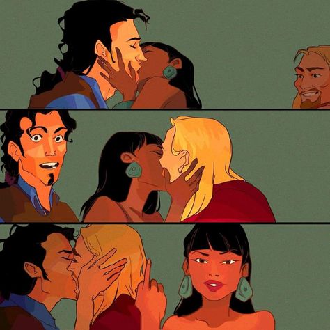 Miguel And Tulio, Road To El Dorado, Disney Ships, Disney Theory, Queer Art, Disney Funny, Gay Art, Disney Fan Art, Disney And Dreamworks