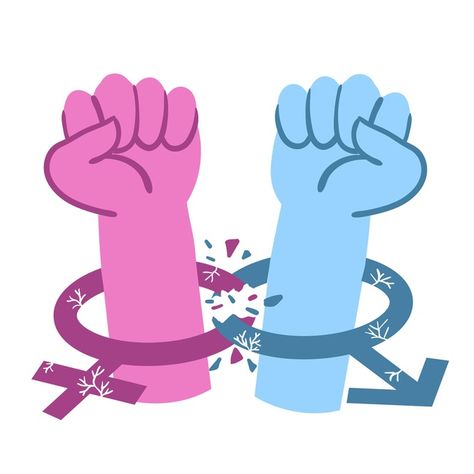 Gender Symbols Art, Stereotypes Art, Sticker Inspo, Gender Stereotypes, Gender Inequality, Gender Norms, Gender Free, 8th Sign, Gender Equality