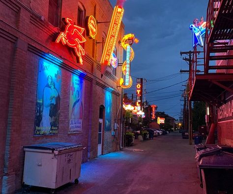 Pueblo Neon Alley - All You Need to Know BEFORE You Go Neon Alley, Pontocho Alley, Post Alley Seattle, Omoide Yokocho Alley, Pueblo Colorado, Urban Bar, Arizona Ghost Towns, Safe Place, River Walk