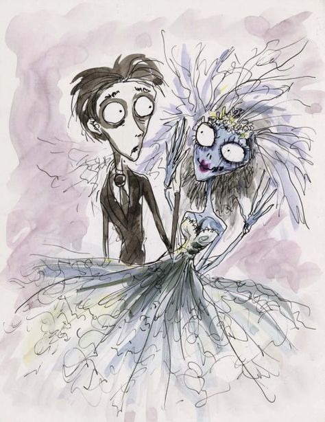 THE AMAZING DRAWINGS OF TIM BURTON Tim Burton Sketches, Tim Burton Artwork, Tim Burton Drawings, Tim Burton Art Style, Tim Burton Corpse Bride, Tim Burton Characters, Tim Burton Style, Arte Monster High, Tim Burton Art