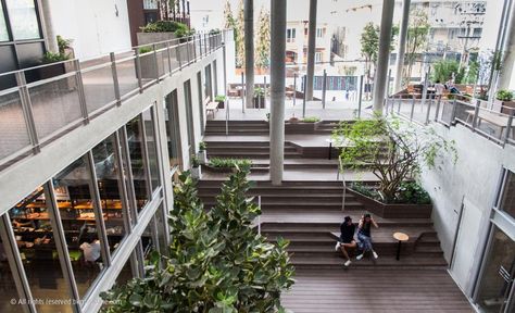 The Commons The Commons Bangkok, Community Space Design, Landscape Steps, Research Facility, Asia City, Street Mall, Interior Staircase, Mall Design, Community Space