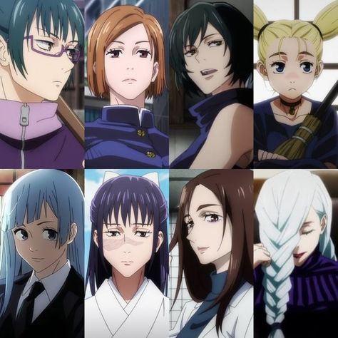 Jujutsu Kaisen Female Characters, Jujutsu Kaisen Female, Jjk Female, Pfp Jjk, Kaisen Jujutsu, Jjk Characters, Circus Characters, Scream 6, Jujitsu Kaisen