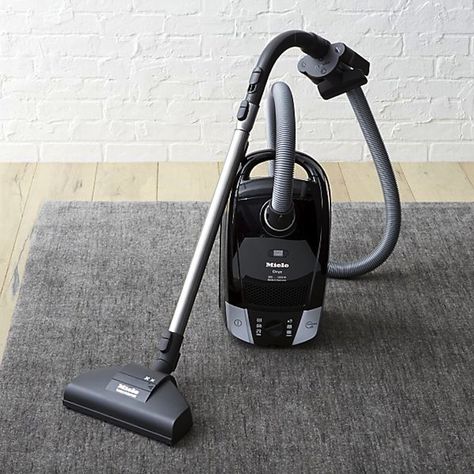 Miele s6270 Onyx Cannister Vacuum Cleaner I Remodelista Best Vacuum Cleaner, Wedding Registry Items, Safari Chair, Practical Wedding, Best Vacuum, Canister Vacuum, Cleaning Accessories, Wedding Registry, Vacuums