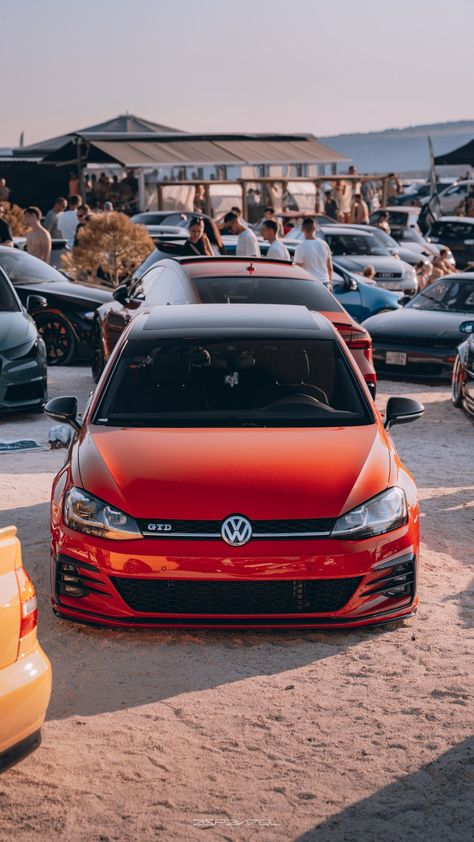 Capturing the allure of this stunning red Golf 7 GTD, gracefully lowered on air suspension. "0O *+ Every angle tells a story of precision and style. It's a pleasure to photograph such automotive beauty. This ride isn't just a #GolfGTD car; it's a statement #AirSuspensionGoals #CruisinglnStyle" #AutomotivePhotography #CarPhotography #CarEnthusiast #AutoArtistry #LoweredCars #AirSuspension #Golf7GTD #AutomotiveBeauty #CarGoals #StanceNation #SpeedDemon #RedHotRide #PhotographyPassion #CarShots Golf 7 Gtd, Golf Gtd, Stanced Cars, Car Goals, Golf 7, Stance Nation, Automotive Photography, Air Suspension, On Air