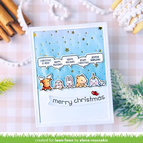 Lawn Fawn Simply Celebrate, Lawn Fawn Blog, Musical Theme, Lawn Fawn Stamps, Clear Acrylic Stamps, Lawn Fawn Cards, Hallmark Christmas Movies, Holiday Tags, Sky Background