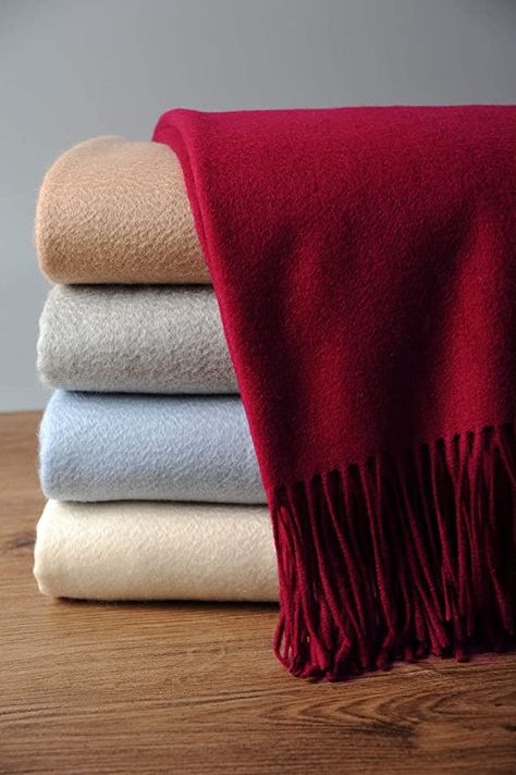 Amazon.com: EP Mode 100% Pure Cashmere Throw Blanket for Sofa, Classic Design with Gift Box (Merlot) : Home & Kitchen Beanie Hat Crochet Pattern, Sofa Classic, Cashmere Throw Blanket, Cashmere Throw, Cashmere Blanket, Cashmere Color, Cashmere Wrap, Cashmere Yarn, Classic Sofa