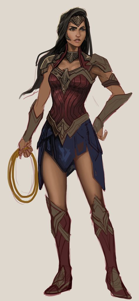 Wonder Woman Costume Design, Wonder Woman Character Design, Wonder Woman Suit Design, Wonder Woman Suit, Wonder Woman Redesign, Wonder Woman Design, Dc Comics Women, Wonder Woman Art, Female Superhero