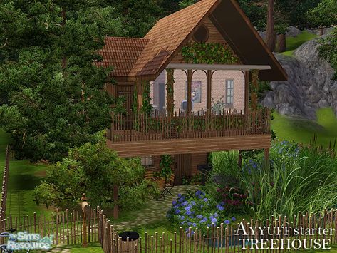 20x20 Fully furnished and decorated Starter house with 2 bedrooms,1bathroom... Found in TSR Category 'Sims 3 Residential Lots' Sims 3 Starter House, Sims 3 Cc, Starter House, Dining Rug, Ikea Hemnes, Bedroom Pictures, Starter Home, Ceiling Beams, The Sims Resource