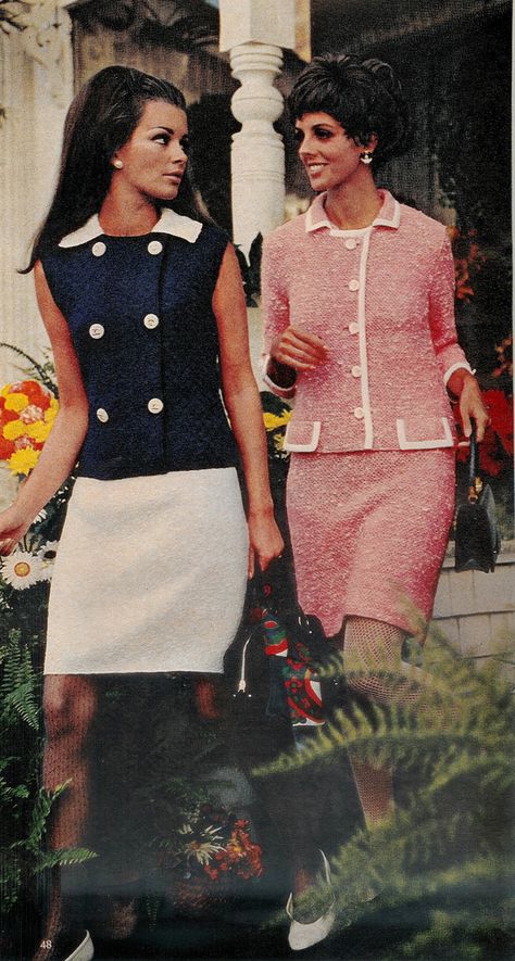 https://flic.kr/p/aWpecV | 1969 | From McCall's "Needlework & Crafts" Spring/Summer 1968 issue Late 60s Fashion, 1960s Fashion Women, 60’s Fashion, 1960s Dresses, 1960 Fashion, 60s 70s Fashion, 60s And 70s Fashion, Fashion 1960s, 20th Century Fashion