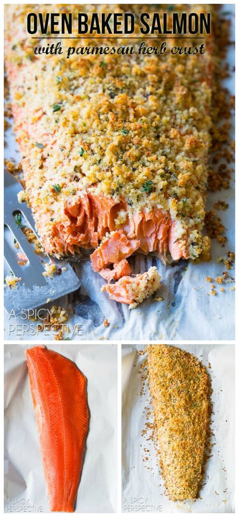 Oven Baked Salmon Recipes, Oven Baked Salmon, Seared Salmon, Baked Salmon Recipes, Think Food, Pan Seared, Salmon Fillets, Baked Salmon, Fish Dishes