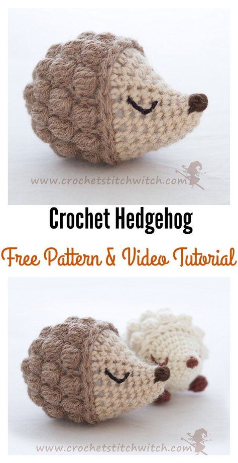 Crochet Hedgehog Amigurumi Free Patterns Crochet Hedgehog, Pola Amigurumi, Crochet Amigurumi Free Patterns, Crochet Amigurumi Free, Hedgehogs, Amigurumi Free, Crochet Toys Patterns, Love Crochet, Amigurumi Free Pattern