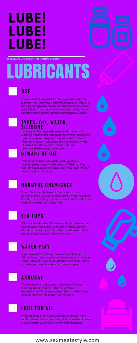 8 Things You Should Know About Lubricants - www.sexmeetsstyle.com Coconut Oil Lube, Natural Lube, Natural Lubricant, Female Health, American Girl Doll Furniture, Psychology Fun Facts, Lubricant, Harmful Chemicals, Content Creation