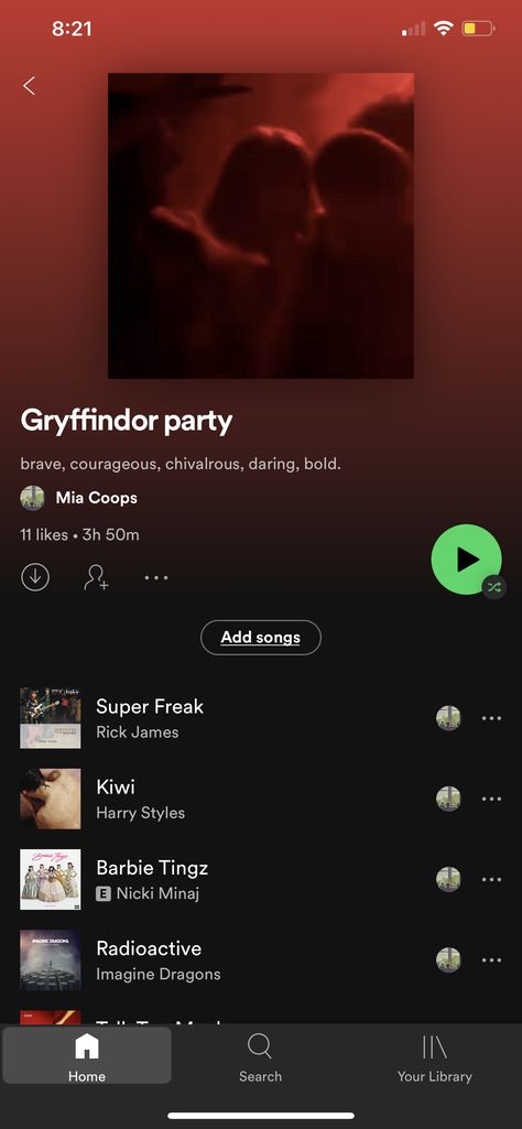 Gryffindor Playlist Songs, Gryffindor Playlist, Harry Potter Friendship, Harry Potter Music, Throwback Songs, Rick James, Song Recommendations, Music Mood, Spotify Playlist