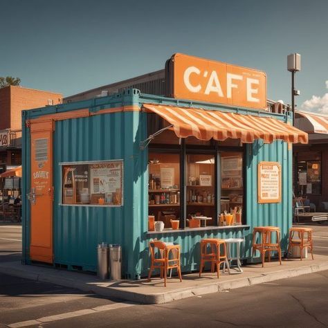 🚚☕ Start your cafe with a Mobile Cafe! Affordable, eco-friendly, and ready to serve anywhere. Transform shipping containers into profits. Learn more: https://www.samanportable.com/product/mobile-cafe/ #CafeBusiness #MobileCafe #Bangalore Shipping Container Coffee Shop, Van Cafe, Shipping Container Cafe, Container Coffee Shop, Portable Sheds, Mobile Restaurant, Mobile Cafe, Pre Engineered Buildings, Prefab Container Homes