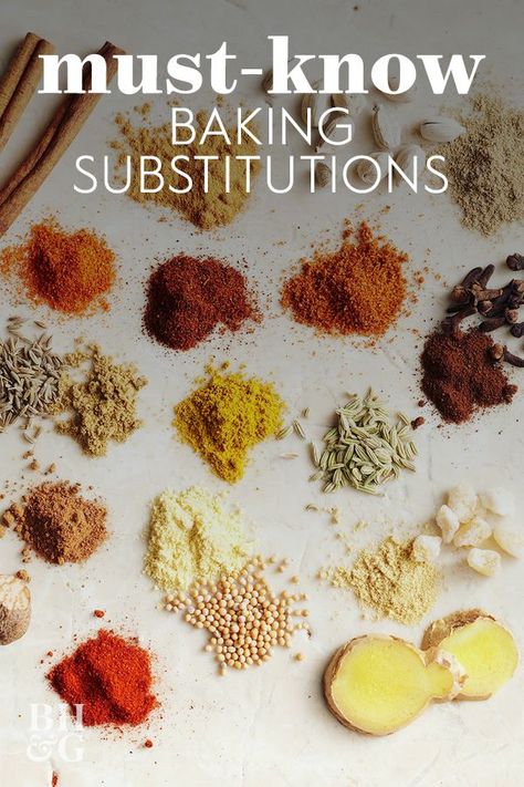 Baking Substitutions, Sour Cream Uses, Cinnamon Baking, Hot Spices, Apple Pie Spice, Baking Substitutes, Fajita Seasoning, Copycat Restaurant Recipes, Ingredient Substitutions