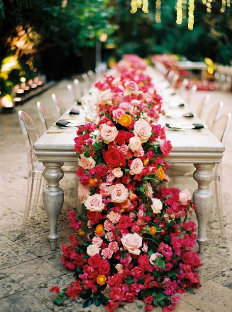 Valentines Shoot, Whimsical Garden Wedding, Garden Wedding Ideas, Magenta Wedding, Romantic Garden Wedding, Boda Mexicana, Magical Garden, Theme Color, Whimsical Garden