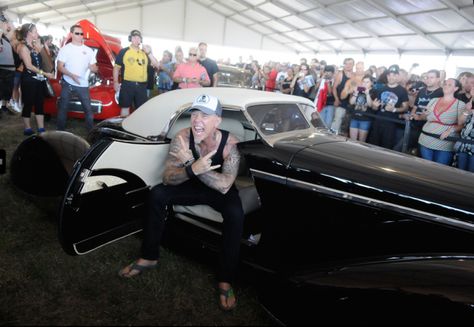 Metallica's James Hetfield Has An Incredibly Cool Custom Car Collection. Ride the Lightning with Hetfield's craziest hot rods. Metallica Live, Metallica James Hetfield, Rock Fest, Robert Trujillo, Celebrity Cars, Hall Pass, Ride The Lightning, James Hetfield, Celebrity List