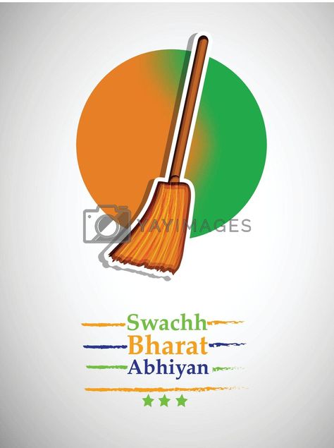 Swachh Bharat Abhiyan, Clean India, Swachh Bharat, Typography Wallpaper, Welcome Back Sign, Create Yourself, Vector Illustration, Motion, Web Design