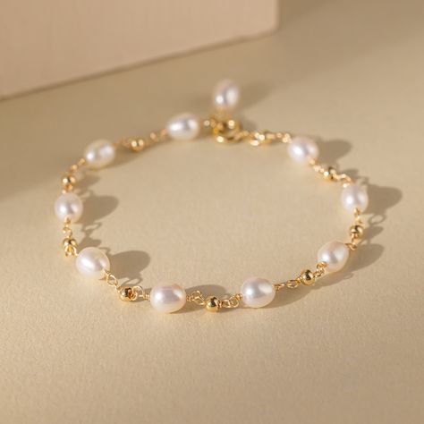 Pearl Bead Bracelet, Silver Pearl Bracelet, Pearl Bracelet Gold, Wedding Bride Jewelry, Tiny Beads, Bracelet Wedding, Bride Jewelry, Freshwater Pearl Bracelet, Bridesmaid Bracelet