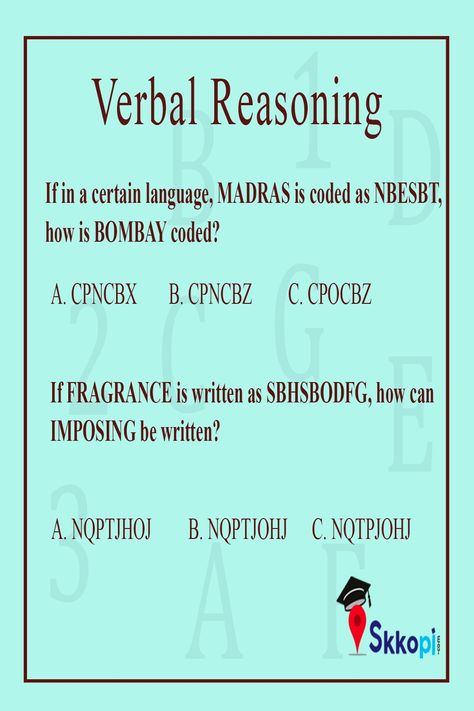 Reasoning Questions, Verbal Reasoning, Discrete Mathematics, Reasoning Skills, Prenatal, General Knowledge, English Grammar, Critical Thinking, Banking