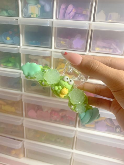 Decoden Claw Clip, Hero Accessories, Diy Hair Clip, Decoden Diy, Spring Fair, Decoden Phone Case, Cream Hair, Deco Art, Claw Clips