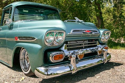 1959 Chevy Apache truck. | anne karin iversen | Flickr Chevy Apache Truck, 2021 Gmc Sierra, 1959 Chevy Truck, Sierra Truck, Chevy Apache, Hot Trucks, Chevrolet Apache, Swinging 60s, Vintage Pickup Trucks