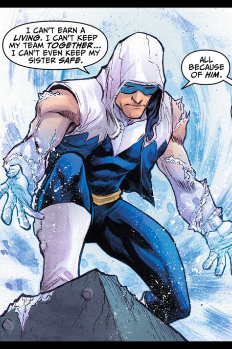 Captain Cold The Flash Captain Cold, Captain Cold And Heatwave, Superhero Comics Art, Captain Cold, Leonard Snart, Comic Villains, Western Comics, Dc Icons, Dc Villains