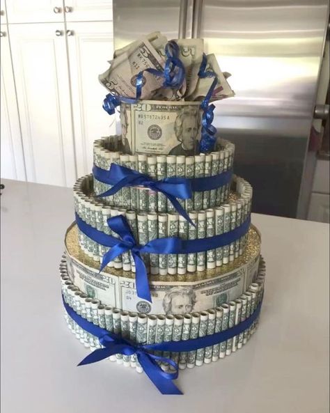 Money Gift Ideas For Men, Money Cake Ideas For Men, Money Cake, Creative Money Gifts, Butterfly Crafts, Money Gift, Gift Ideas For Men, Diy Birthday Gifts, Diy Birthday