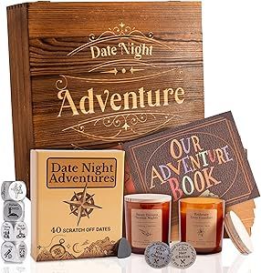 Date Night Basket, Vanilla And Lavender, Lavender Candles, Our Adventure Book, Date Night Gifts, Date Activities, Unique Gifts For Couples, Christmas Date, Creative Dates