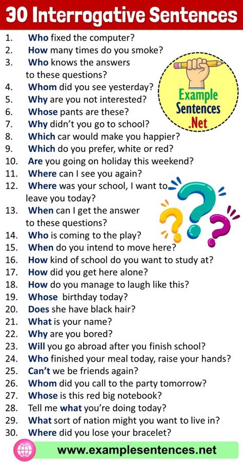 Interrogative Sentences, Hindi Sentences, Sentences In English, English Conversation For Kids, Simple English Sentences, Question Words, Phrasal Verb, Sentence Examples, English Phrases Sentences