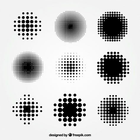 Dot Graphic Design, Dot Pattern Design, Circle Vector, Halftone Dots, Vi Design, Elements Of Design, Dots Design, Graphic Elements, Generative Art