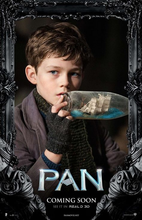 Pan 2015, Levi Miller, Peter Pan, Movie Poster