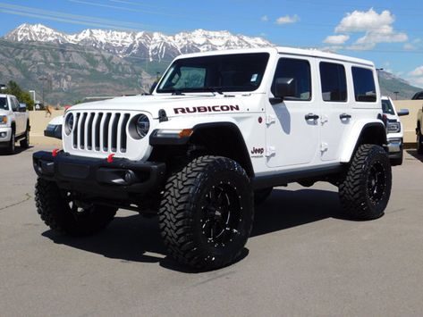 Lifted Jeep Rubicon, Jeep Wrangler Rubicon Unlimited, White Jeep Wrangler, Jeep Unlimited, 2013 Jeep Wrangler Unlimited, Used Jeep Wrangler, Auto Jeep, White Jeep, Jeep Photos