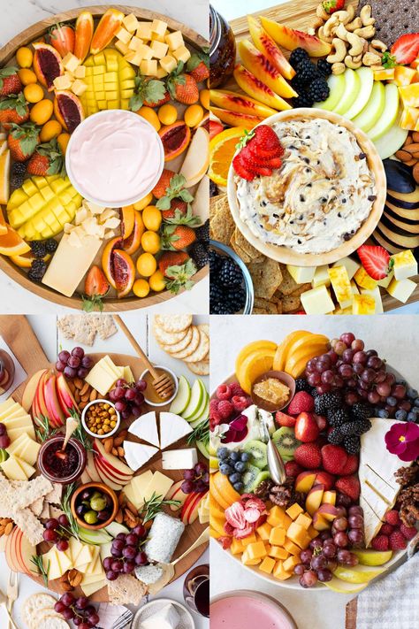 20 Attractive and Tasty Fruit and Cheese Charcuterie Board Ideas For Whenever Fruit Cheese Platter Ideas, Fruit Chauctier Board Ideas, Cheese And Fruit Charcuterie Board, Cheese Charcuterie Board Ideas, Fruit And Cheese Charcuterie Board, Fruit Charcuterie Board Ideas, Fruit Charcuterie Board, Charcuterie Board Meats, Cheese Charcuterie Board