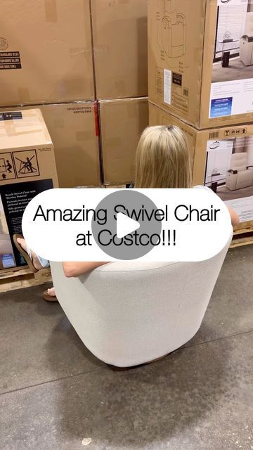 Laura Jayne Lamb on Instagram: "🤍 This barrel swivel chair at Costco is beautiful and comfortable!! 31.2” L x 29.5” W x 30.1” H" Living Room With Swivel Accent Chairs, Barrel Swivel Chair, Swivel Club Chairs, Chair Living Room, Swivel Chair Living Room, Swivel Barrel Chair, Swivel Accent Chair, Livingroom Layout, Barrel Chair