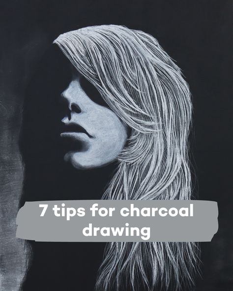 Explore some of the amazing ways to create with charcoal with the help of our handy tips and tricks. Play around with tonal values and line weights and put them in use in portrait or still life sketches. With our 7 tips for charcoal drawing, you’ll make the most out of this fantastic medium in no time!   Discover our charcoal drawing tips online.  #charcoal #charcoaldrawing #charcoalart #charcoalportrait #portraitart #portraitdrawing #charcoalsketch #drawing #art #artist #sketching Easy Charcoal Drawing For Beginners, Charcoal Pencil Sketches, Easy Charcoal Drawings, Watercolor Pouring, Art Pencil Set, Charcoal Sketches, Drawing With Charcoal, Artist Sketching, Still Life Sketch