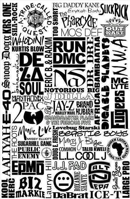 Old school Hip Hop Logo, J Dilla, Hip Hop Poster, History Posters, Old School Music, Real Hip Hop, Hip Hop And R&b, Hip Hop Art, White Poster