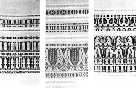 lithuanian folk patterns - Google Search Lithuanian Ornaments, Lithuanian Clothing, National Clothes, Crochet Knit Stitches, Folk Clothing, Textile Texture, Chart Design, Folk Costume, Knitting Charts