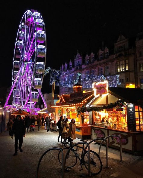 Sheffield Aesthetic, Merry Christmas Darling, Sheffield City, Uk Christmas, Sheffield Uk, London Aesthetic, Sheffield England, 2024 Vision, Christmas Market