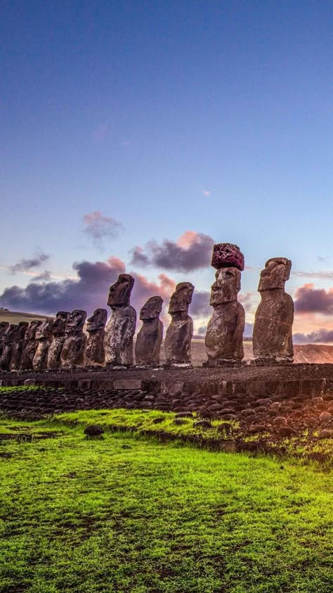 Easter Island, Dream Travel Destinations, South America Travel, Island Travel, Beautiful Places To Visit, Ancient Cities, America Travel, Travel Aesthetic, Malaga