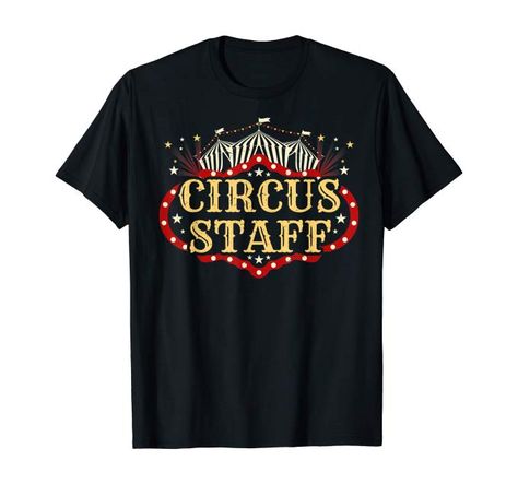 Circus Themed Birthday Party, Circus Halloween Costumes, Circus Shirts, Circus Design, Security Shirt, Circus Costume, Carnival Birthday, Circus Birthday, Circus Party